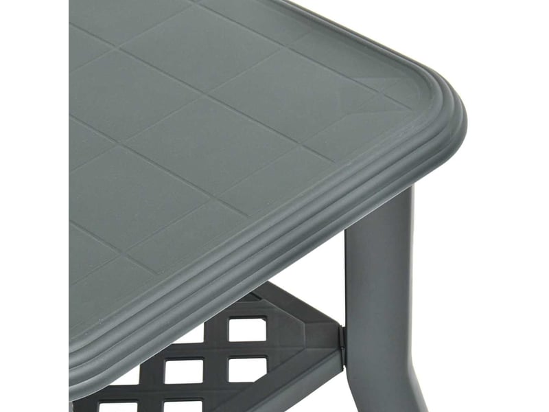  Table basse - table de salon - table à thé vert 90x60x46 cm plastique  - Conforama E