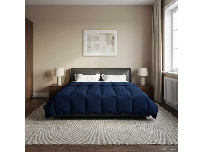  Duvet d'hiver - couette 200 x 200 cm hiver - couette microfibre (100% polyester)  - Conforama D