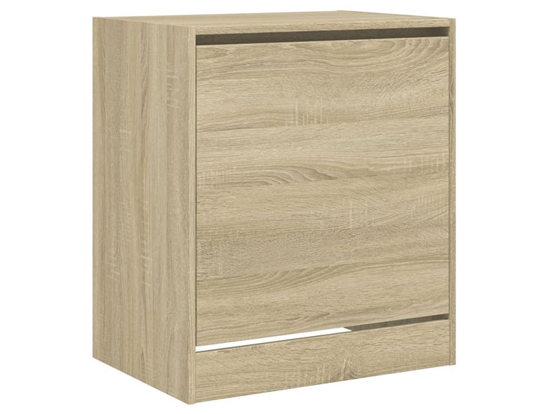  Meuble à chaussure, armoire à chaussures chêne sonoma 60x42x69 cm bois d'ingénierie  - Conforama D