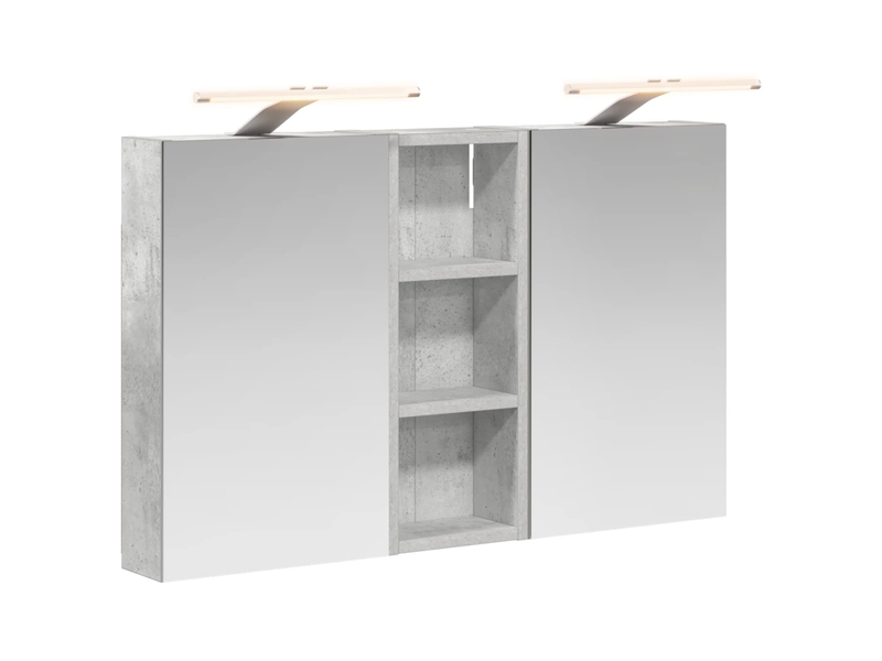  Ensemble de meubles de salle de bain 3 pcs 80x10.5x50 cm shl4523  - Conforama A