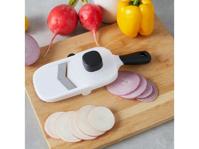  Basics mandoline manuelle, blanc  - Conforama E