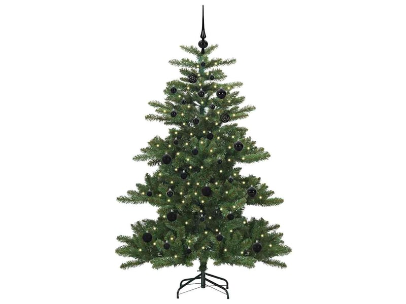  Sapin de noël artificiel, arbre de noël à branches articulées vert 150 cm shl7568  - Conforama C