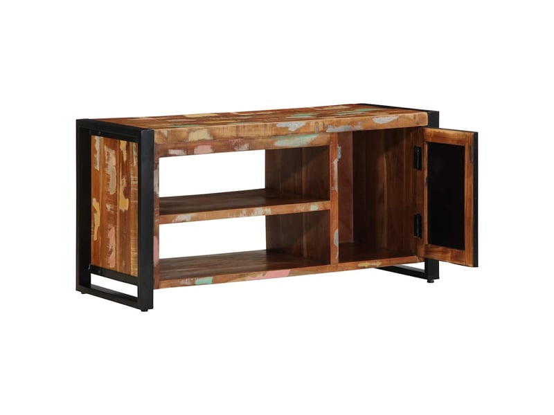  Banc à chaussures, banc de rangement multicolore 100x40x50 cm  - Conforama C