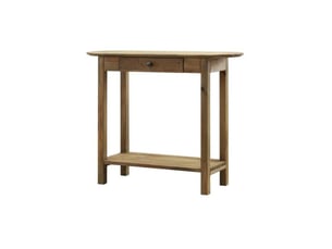 Meuble d'entrée en bois marron 95x35x76h cm