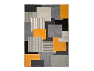 Tapis atticgo leo 12158 gris - 100% polypropylène heat-set, envers jute