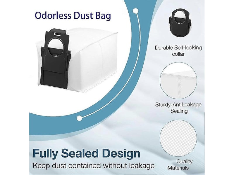  For dreame x40 ultra x40 pro sweeping robot consumables main roller brush mop cloth hepa filter dust bag accessories  - Conforama C