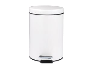 Poubelle à pédale pour salle de bain, capacité 3l, mini poubelle ronde