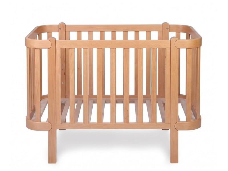 Yappyétude - lit bébé 120x60 cm - naturel 4754010385799 - Conforama E