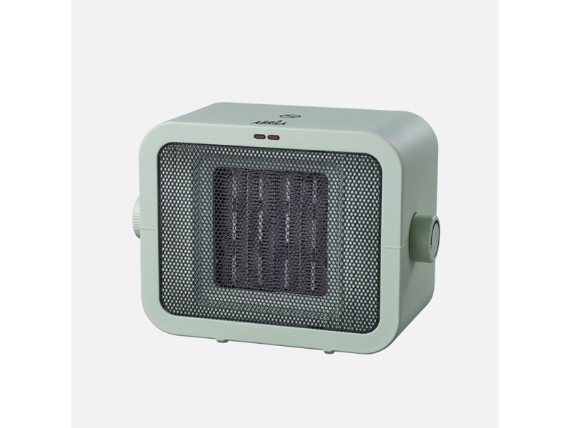  Chauffage soufflant céramique fabrilamp coleman 1800 w vert, thermostat réglable 281321806 - Conforama A