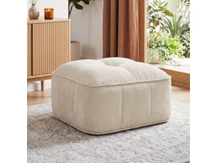 Pouf / repose pied <strong>BLOSSOM</strong> <strong>SF20260305020</strong> beige