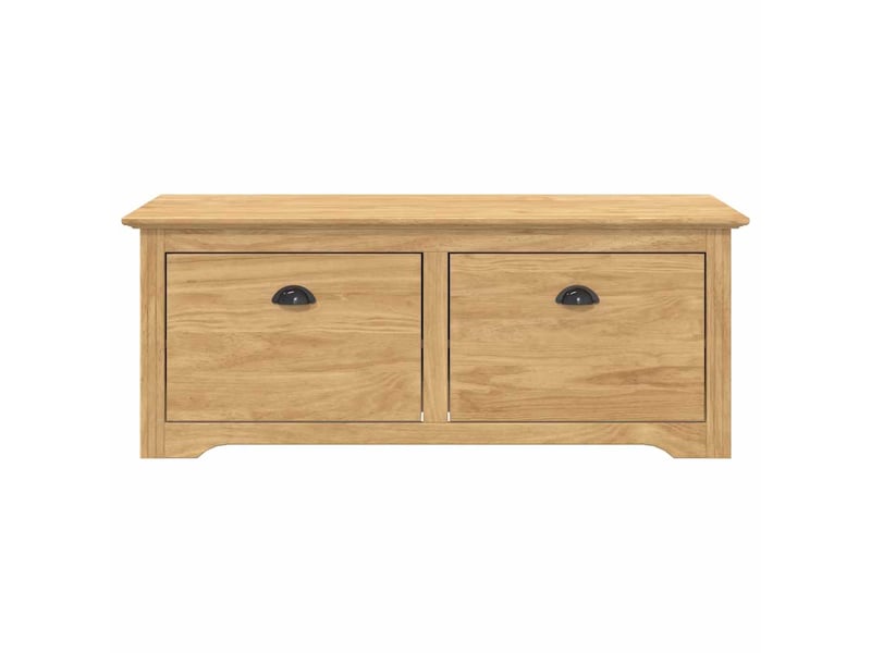  Banc de couloir, banc de rangement bodo brun miel 114x40x50 cm  - Conforama E