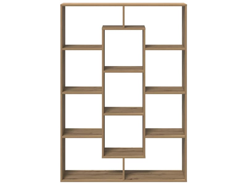  Bibliothèque, étagère de rangement chêne artisanal 102x29x143 cm bois d'ingénierie  - Conforama D