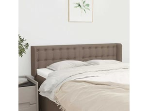 Tete de lit A poser largeur 147 cm taupe