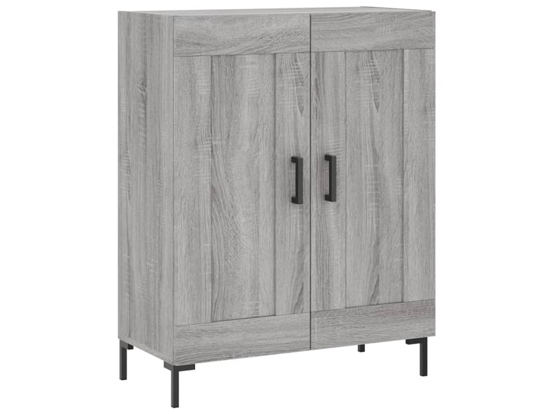  Buffet - bahut - meuble de rangement sonoma gris 69,5x34x90 cm bois d'ingénierie  - Conforama A