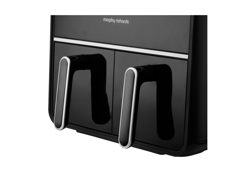  Morphy richards friteuse sans huile muc-adt4b double panier 8 l, 2100 w, 14 programmes, écran tactile  - Conforama B