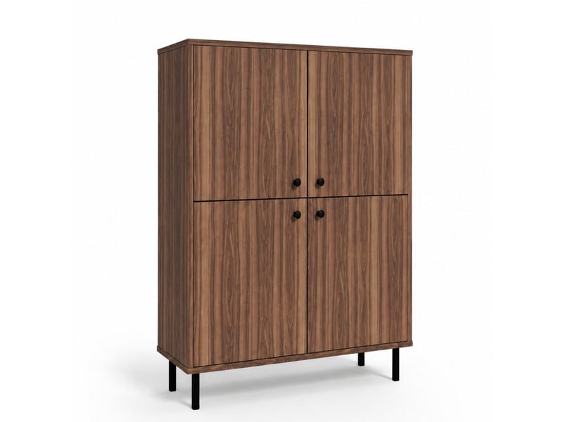 Commode venus 4 portes 113 x 100 cm - noyer VENUS_KK/O/03 - Conforama A