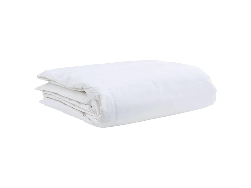  Couette - duvet d'été 135 x 220 cm été plume blanc respirant  - Conforama D