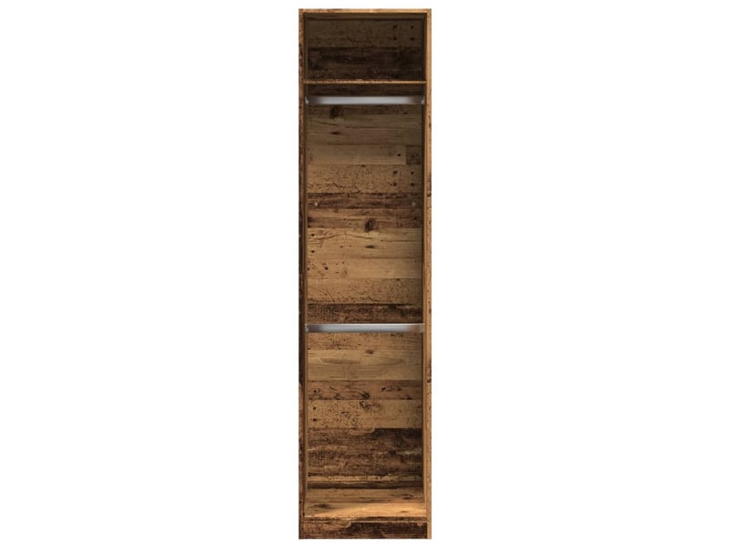  Garde-robe, armoire de rangement vieux bois 50x50x200 cm bois d'ingénierie shl39133  - Conforama D