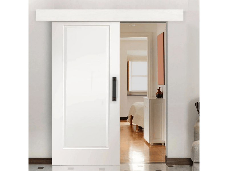  2 poignées pour porte de grange, pour portail en bois, abri de jardin, armoires de cuisine, couleur noire (157 x 25 x 35 mm)  - Conforama D