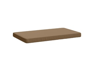 Coussin de banc, coussin d'assise, coussin pour chaisecanapé 1 pièce vught 100 % polyester taupe cf52272