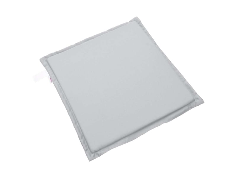  Lot de 4 coussins de siège de jardin gris clair 45x45x2cm carré cf60752  - Conforama D