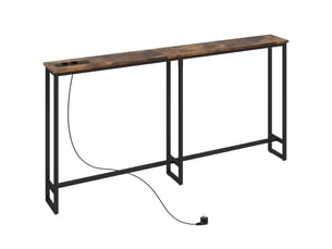 Console 0 tiroir(s)  coloris marron <strong></strong> <strong></strong>