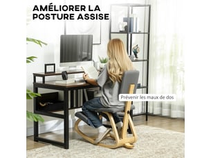 Bureau 51 cm coloris gris