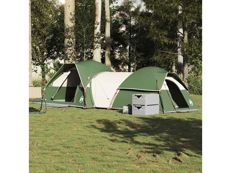 Tente de camping 5 personnes vert imperméable shl76226 - Conforama B