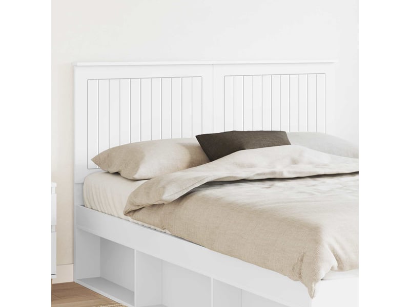  Tête de lit - panneau de lit blanc bois d'ingénierie  - Conforama B