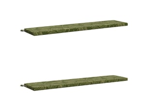 Lot de 2 coussins de banc, coussins d'assise soest 100 % polyester cf56904