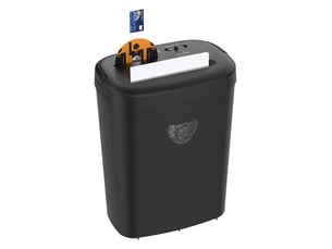 Destructeur de papier coupe croisée - ultra-silencieux 60 db - capacité 12 feuilles - coupe croisée 4x38 mm