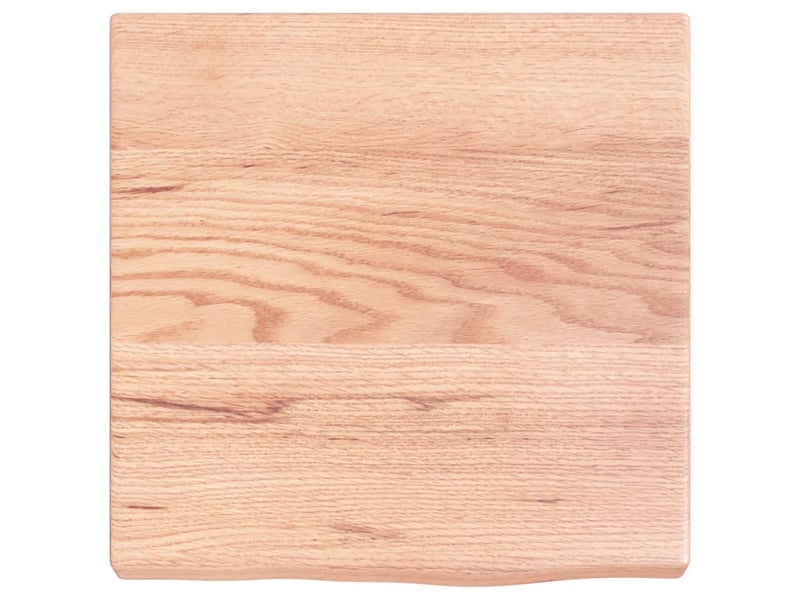  Comptoir de salle de bain, plan de travail marron 40x40x(2-4) cm bois traité cf65799  - Conforama C