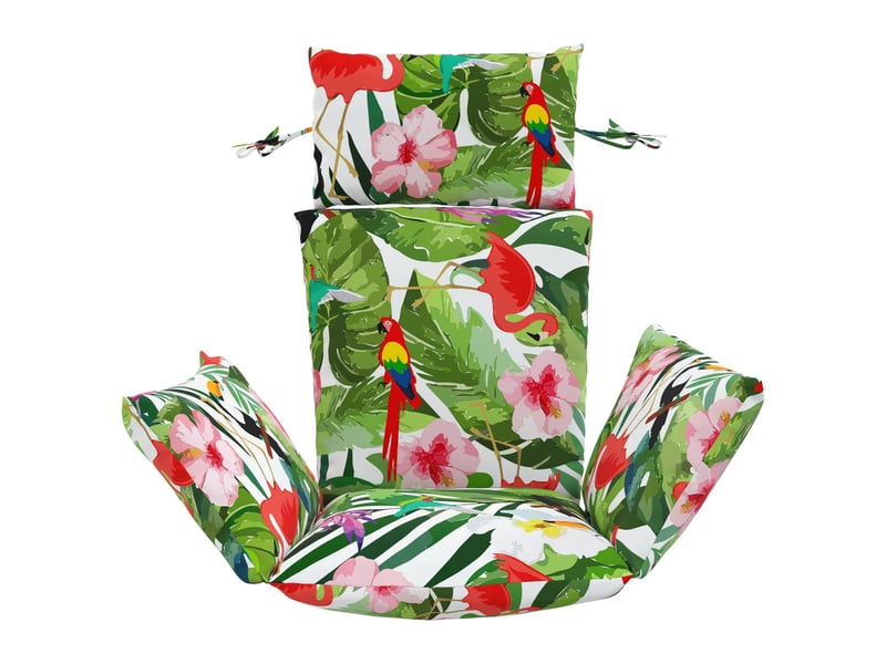  Coussin pour balançoire de chaise d'œuf, coussin d'intérieur et d'extérieur adirondack putten 100 % polyester multicolore cf50071  - Conforama C