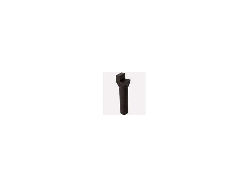  Pieds de sommier t36 55x220 wengue bois fonce 6 x 22 cm 8096007 - Conforama B
