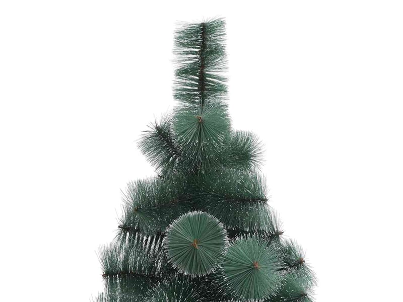  Sapin de noël artificiel, arbre de noël avec support vert 150 cm pet  - Conforama C