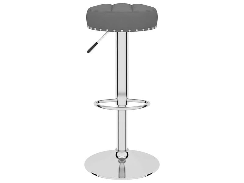  Lot de 2 tabouret de bar, chaise de bar gris foncé tissu shl73953  - Conforama C