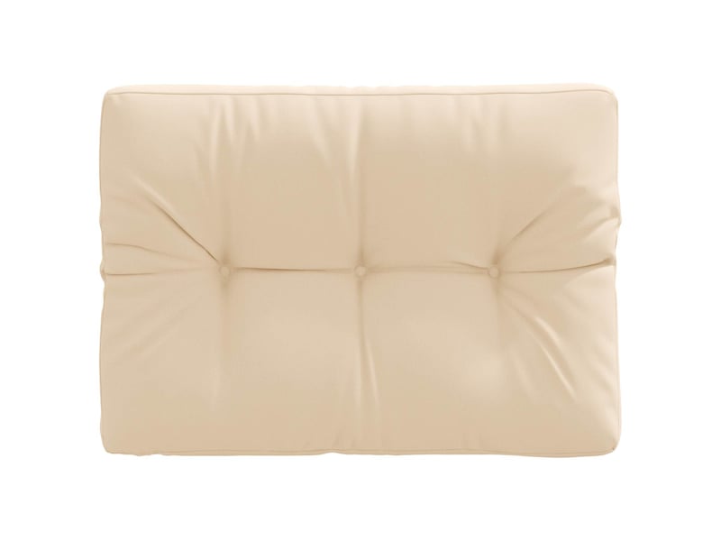  Coussin de dossier de palette, coussin de dos vianen 100 % polyester crème cf55153  - Conforama D