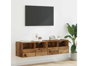 Meuble tv coloris taupe