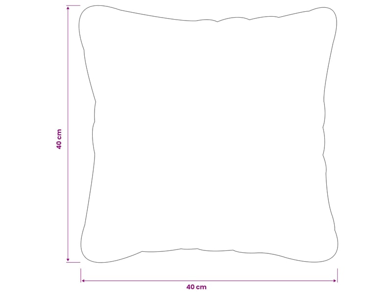 Lot de 2 housses de coussin heerlen anthracite 40 x 40 cm cf49048 - Conforama E