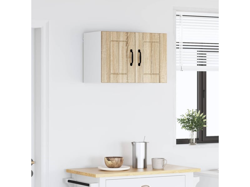  Meuble mural de cuisine, armoire de cuisine chêne sonoma 60x31x40cm shl6686  - Conforama D