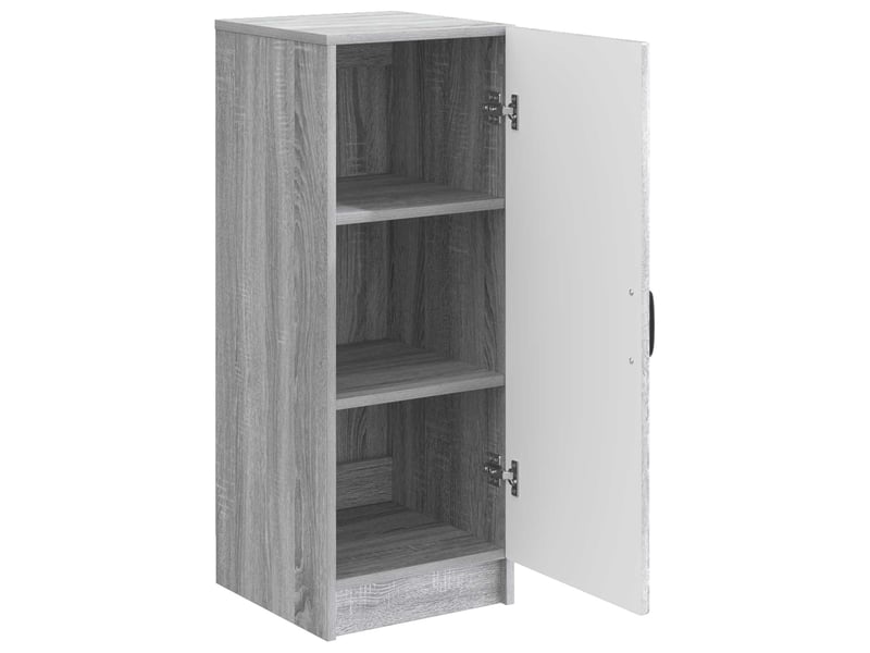  Buffet - bahut - meuble de rangement sonoma gris 33 x 34,5 x 87 cm bois d'ingénierie  - Conforama E