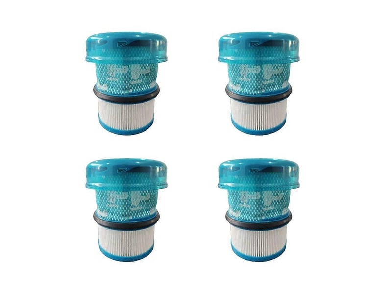  4pcs hepa filters for v16 vacuum cleaner replacement parts washable filter household cleaning part  - Conforama A
