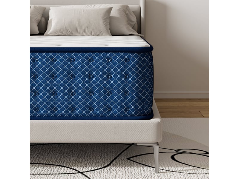 Matelas 140x200 cm - epaisseur 26 cm -h3 moyenne ferme- 7 zones de confort - deux faces  - Conforama C