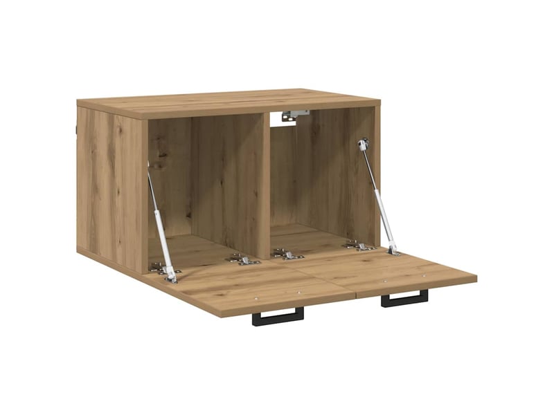  Armoire murale salon, meuble de rangement 60 x 36,5 x 35 cm bois d'ingénierie  - Conforama E
