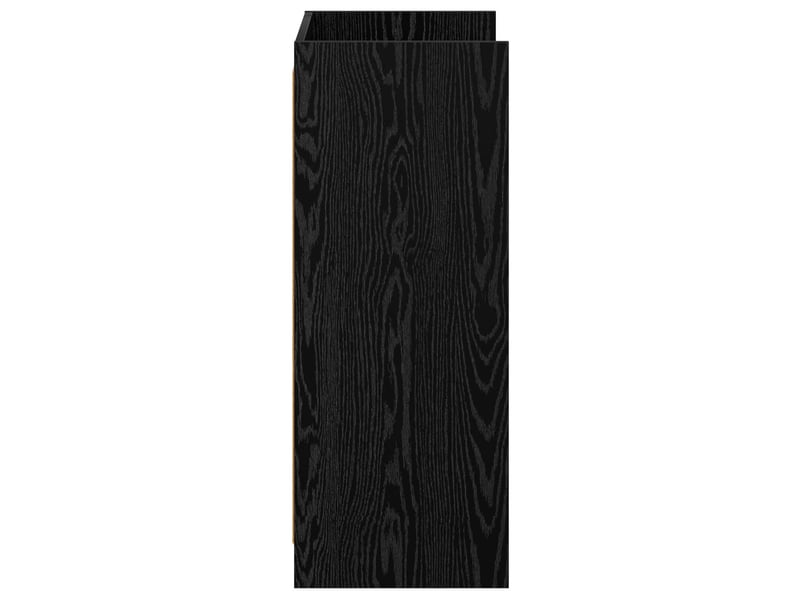  Meuble à chaussure, cabinet à chaussures avec stockage chêne noir 48x36x92 cm shl8632  - Conforama E