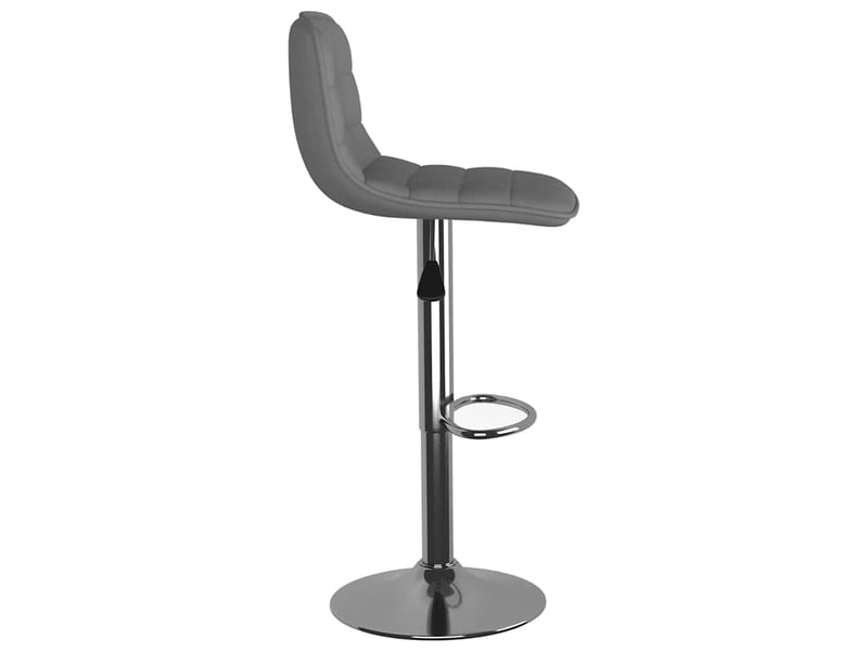  Lot de 2 tabouret de bar, chaise de bar gris clair tissu shl88783  - Conforama E