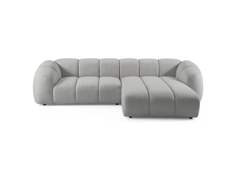 Selsey millma - canapé d'angle - 300 cm - velours gris clair Millma - Conforama D