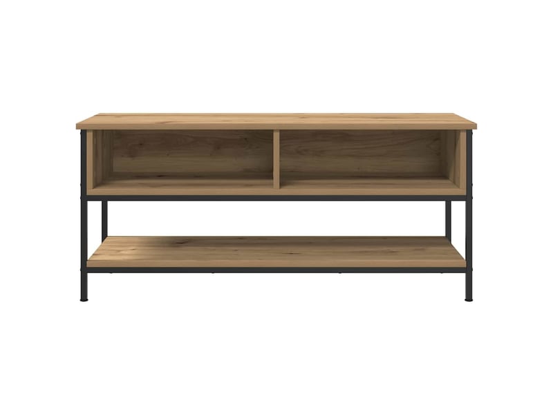  Ensemble meuble tv - banc tv - meuble de rangement 100 x 35 x 45 cm chêne artisanal  - Conforama E