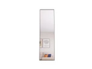 Miroir rectangulaire à poser coloris noir    - 150 cm x 40 cm