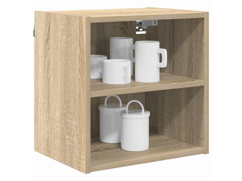  Meuble de rangement cuisine, armoire suspendue chêne sonoma 40x29,5x40cm  - Conforama C